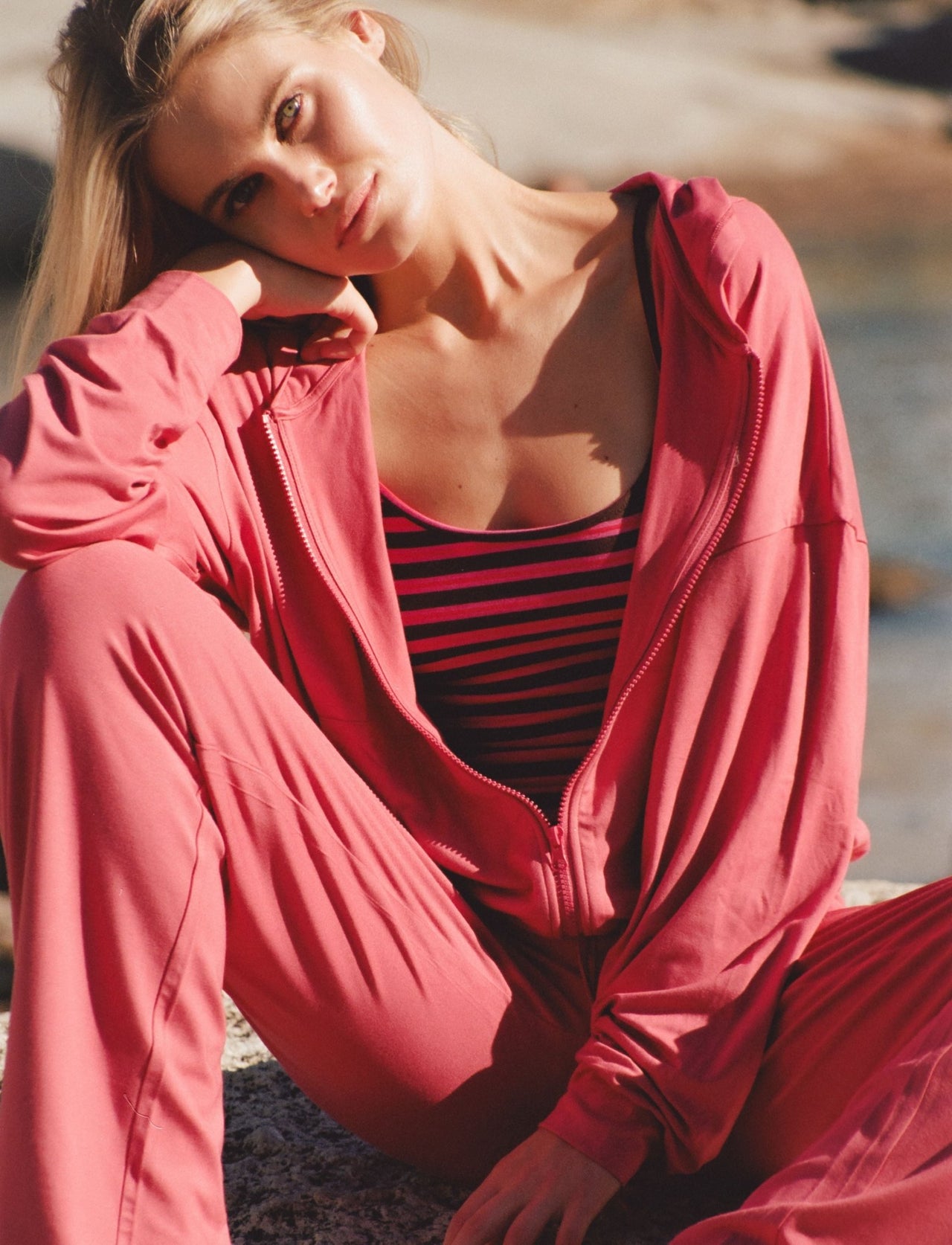 BABYSOFT PANTS IN RASPBERRY - Après June