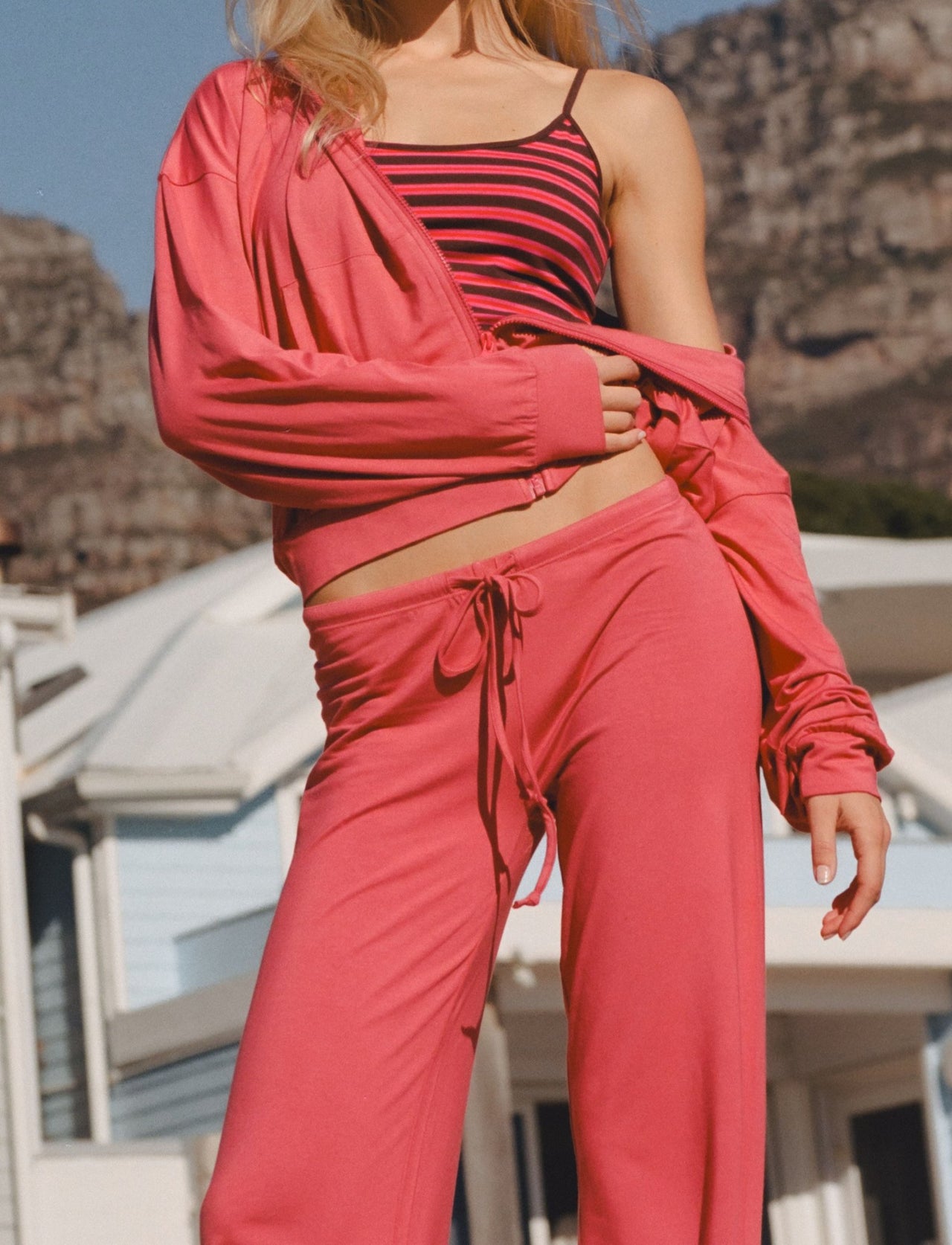 BABYSOFT PANTS IN RASPBERRY - Après June