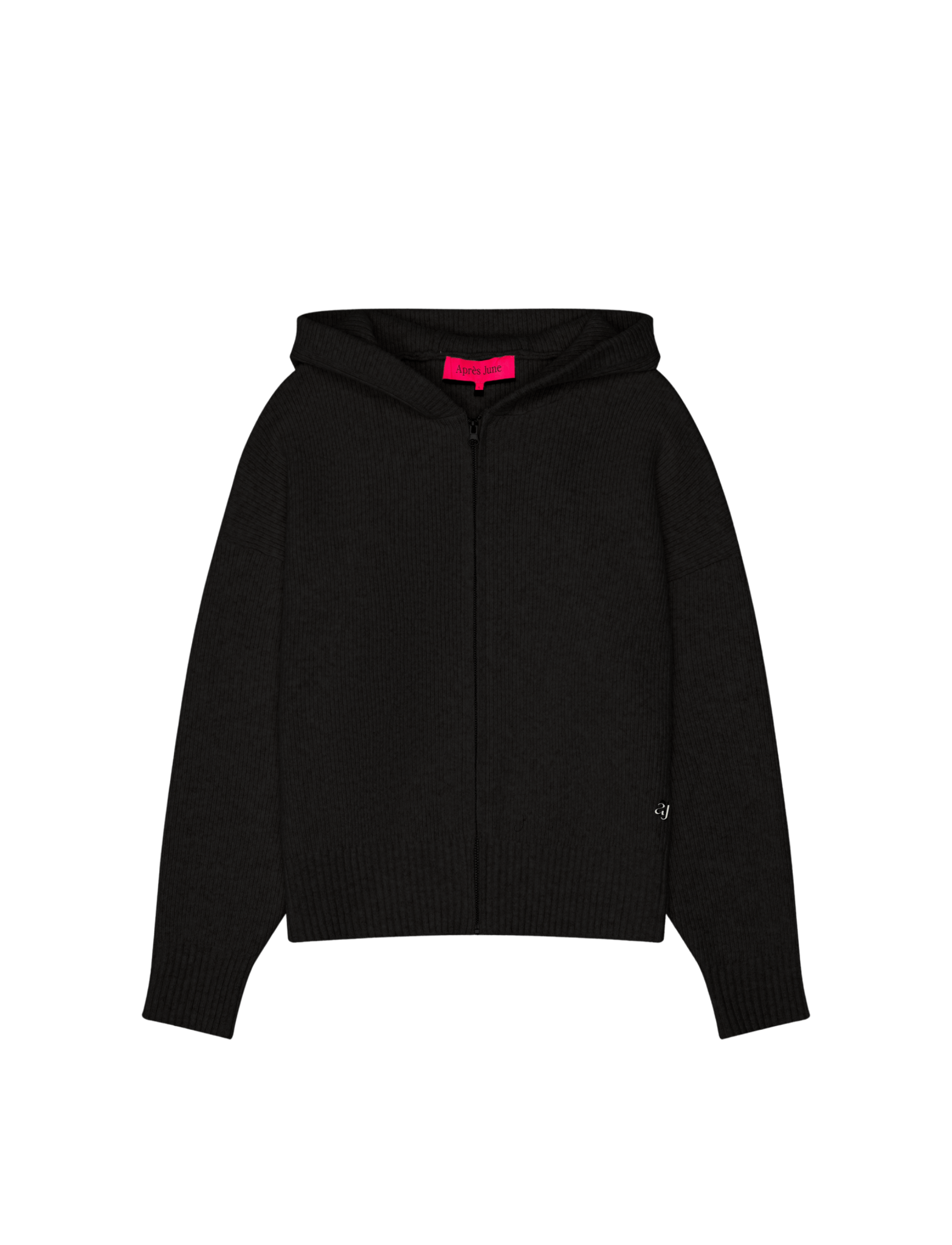 SOFT RIB KNIT ZIP - Après June