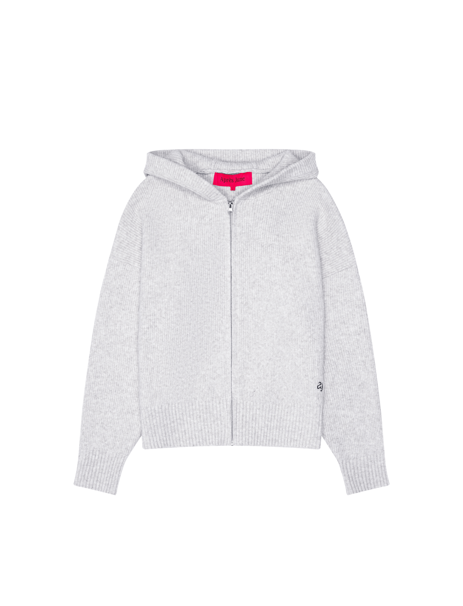 SOFT RIB KNIT ZIP - Après June