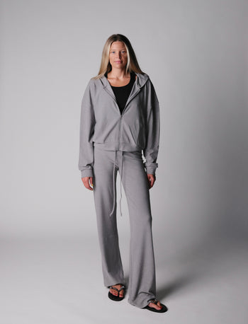 SOFT ZIP IN GREY