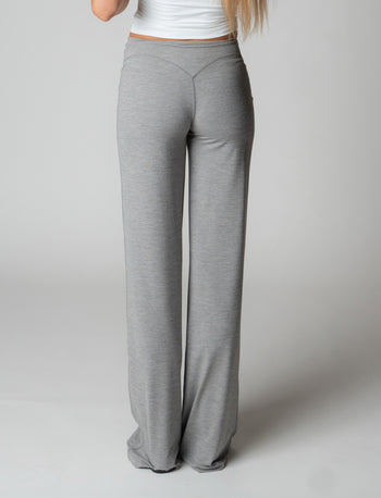SPORT PANT IN HEATHER LIGHT GREY