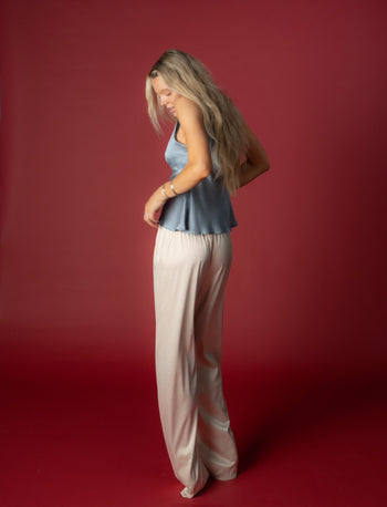 SATIN PANTS