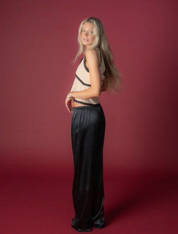 SATIN PANTS