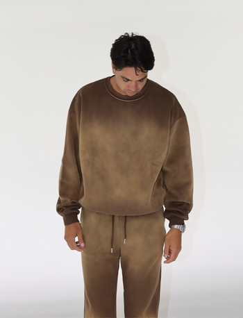 APRÈS SPORT CREW | VINTAGE BROWN