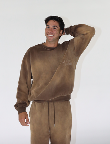 APRÈS SPORT CREW | VINTAGE BROWN