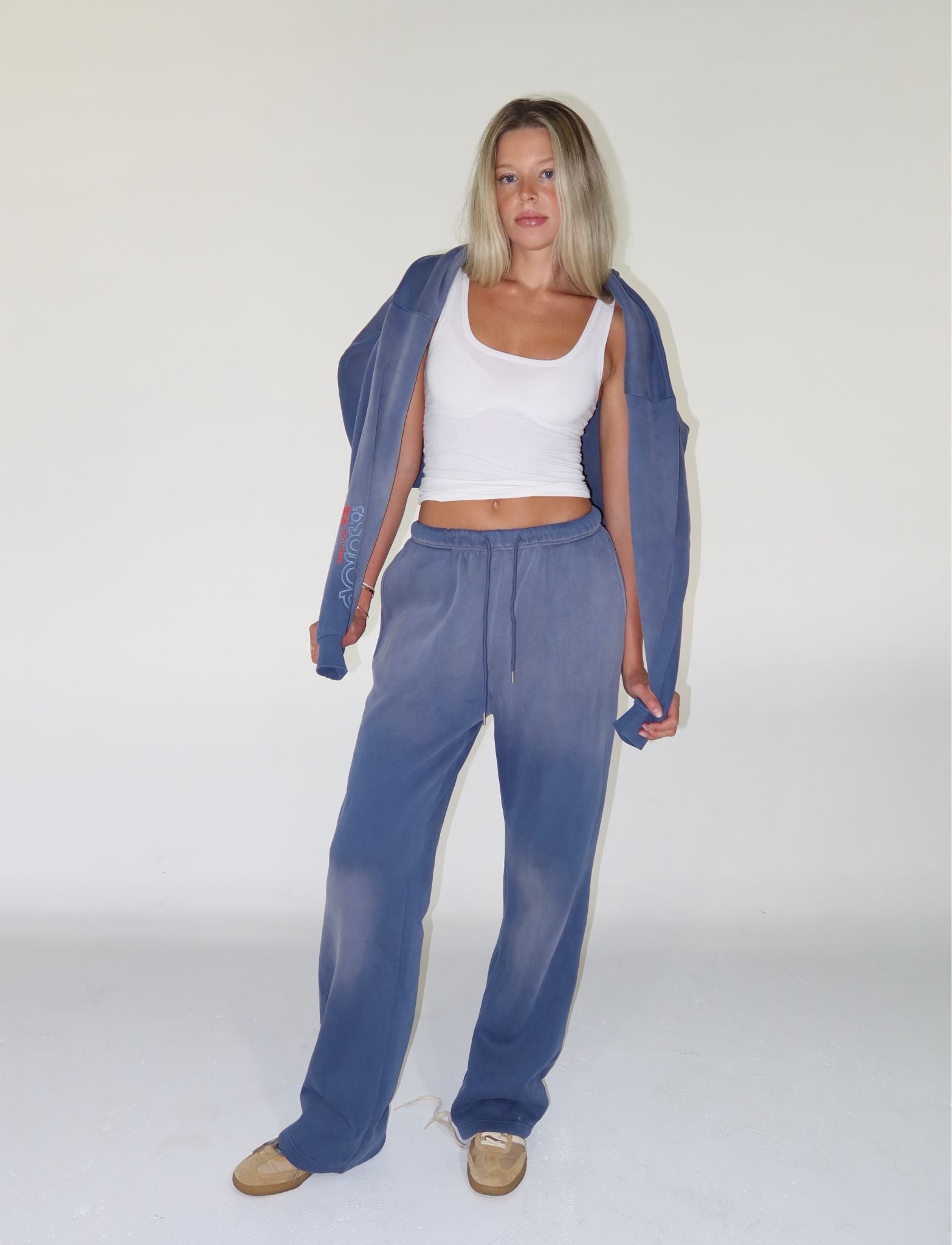 APRÈS SPORT SWEATPANTS | VINTAGE BLUE - Après June