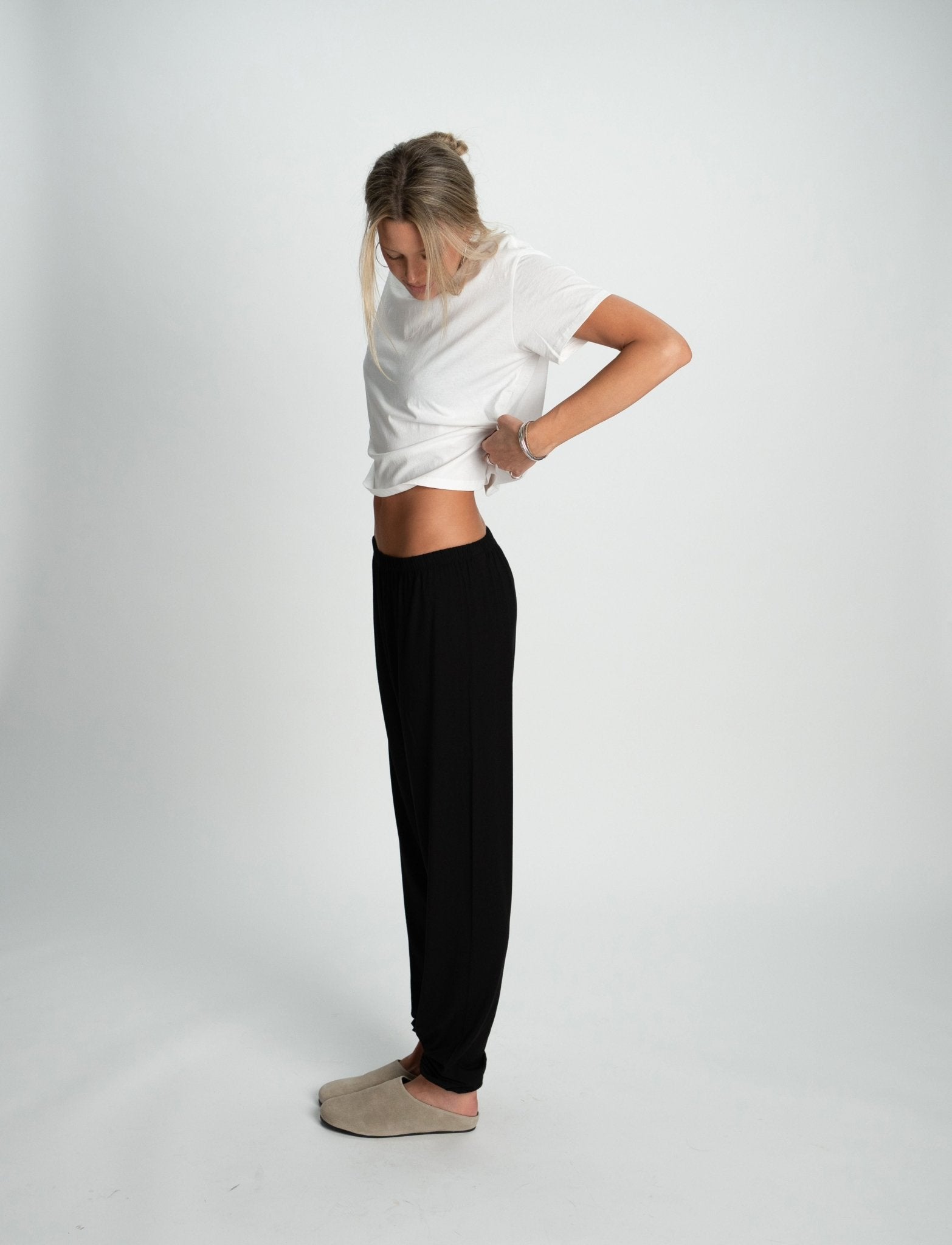 BABYSOFT JOGGERS IN BLACK - Après June