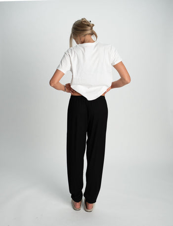 BABYSOFT JOGGERS IN BLACK - Après June