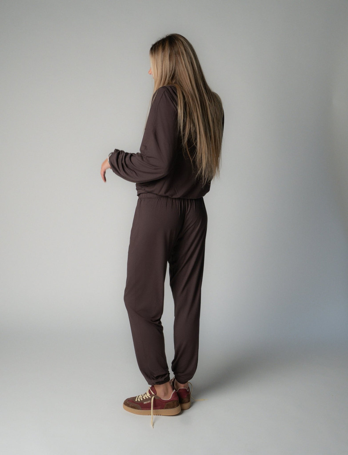 BABYSOFT JOGGERS IN COOL COCOA - Après June