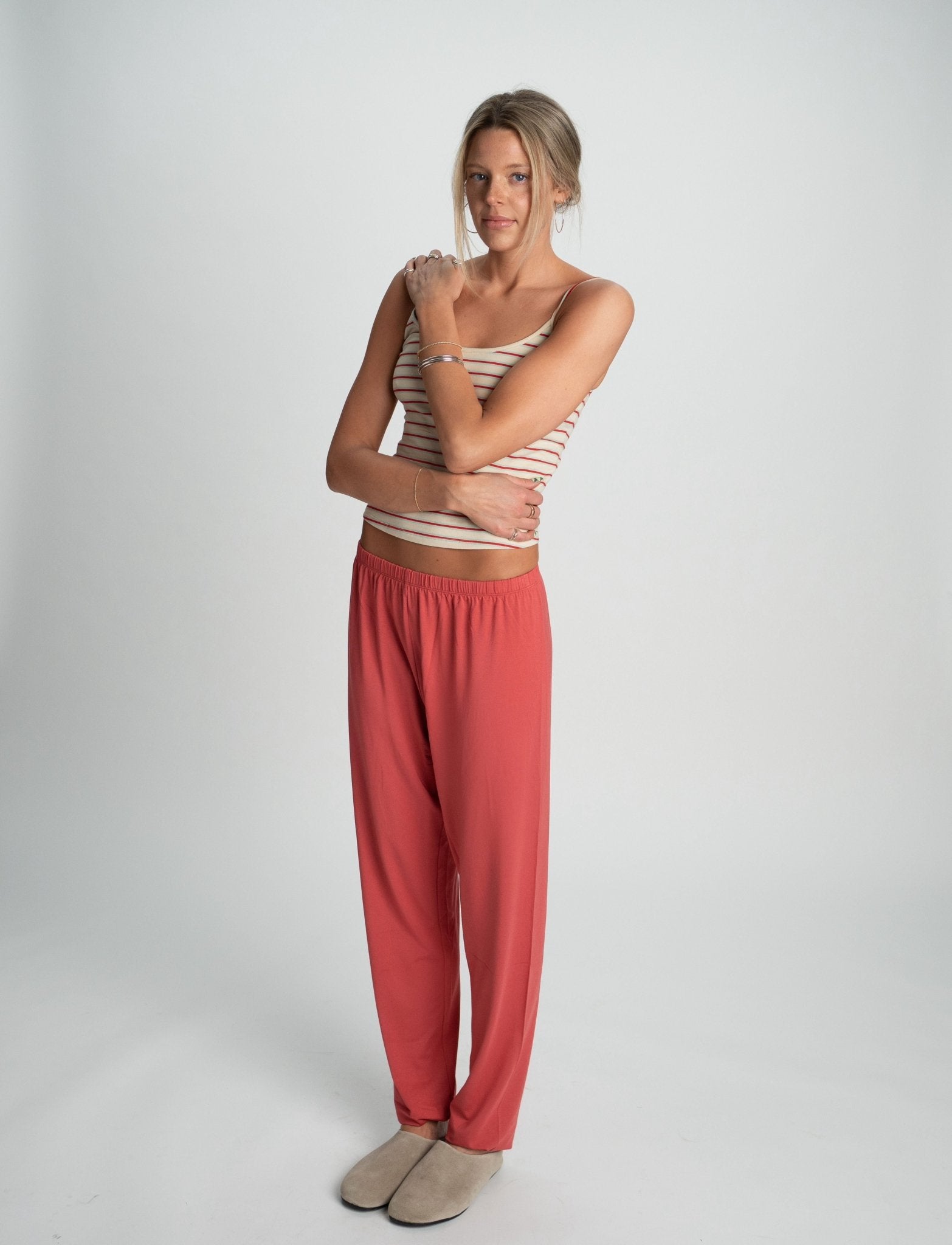 BABYSOFT JOGGERS IN RASPBERRY - Après June