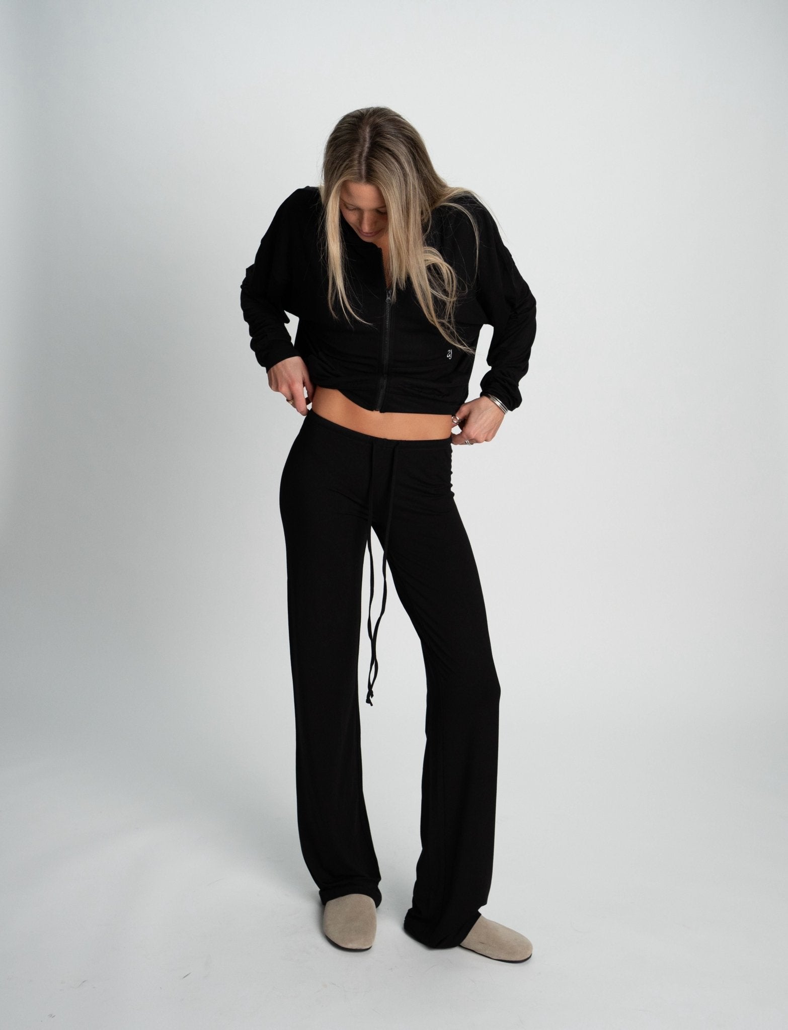 BABYSOFT PANTS IN BLACK - Après June