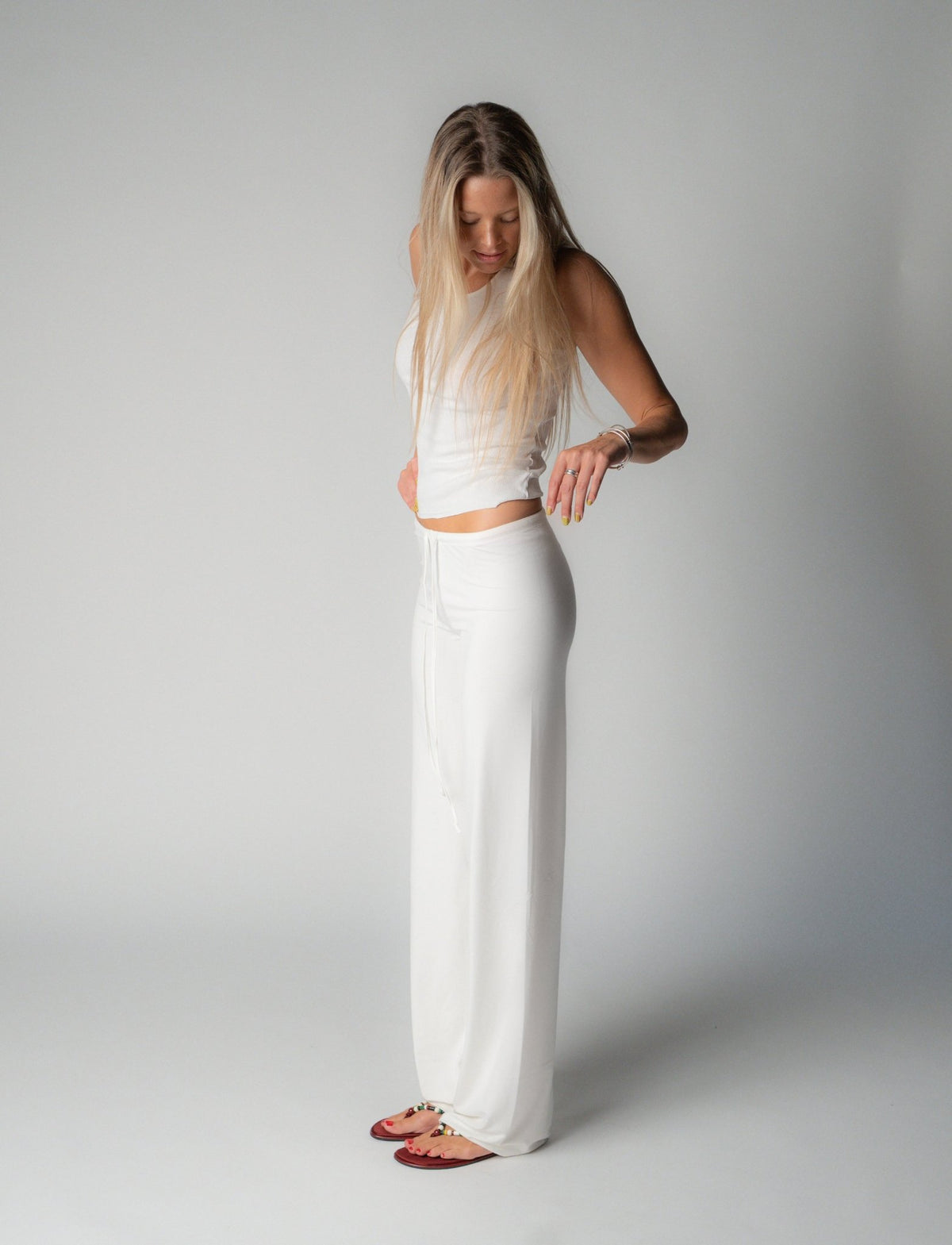 BABYSOFT PANTS IN IVORY - Après June