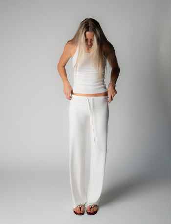 BABYSOFT PANTS IN IVORY - Après June