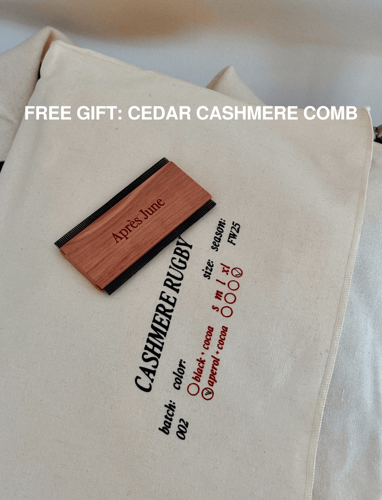 CASHMERE RUGBY - Après June