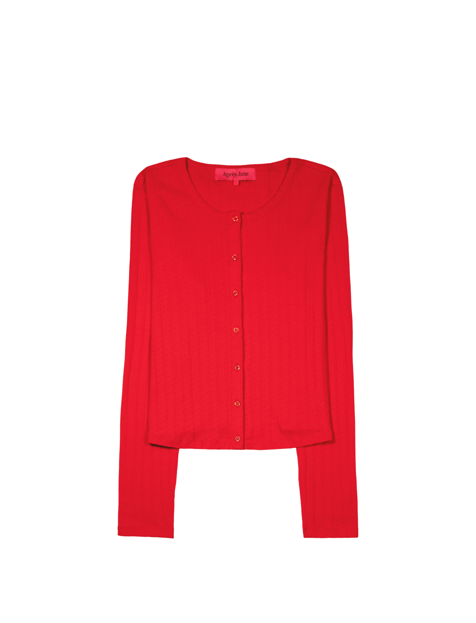 HOLIDAY POINTELLE CARDIGAN - Après June