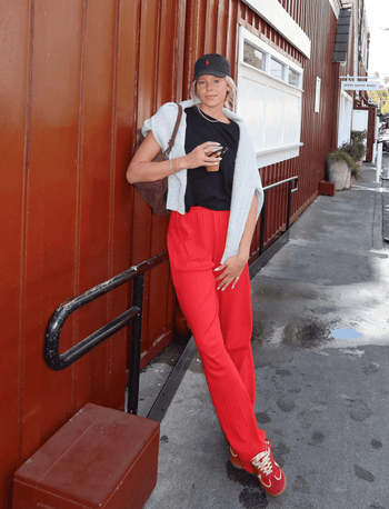 HOLIDAY POINTELLE PANTS - Après June