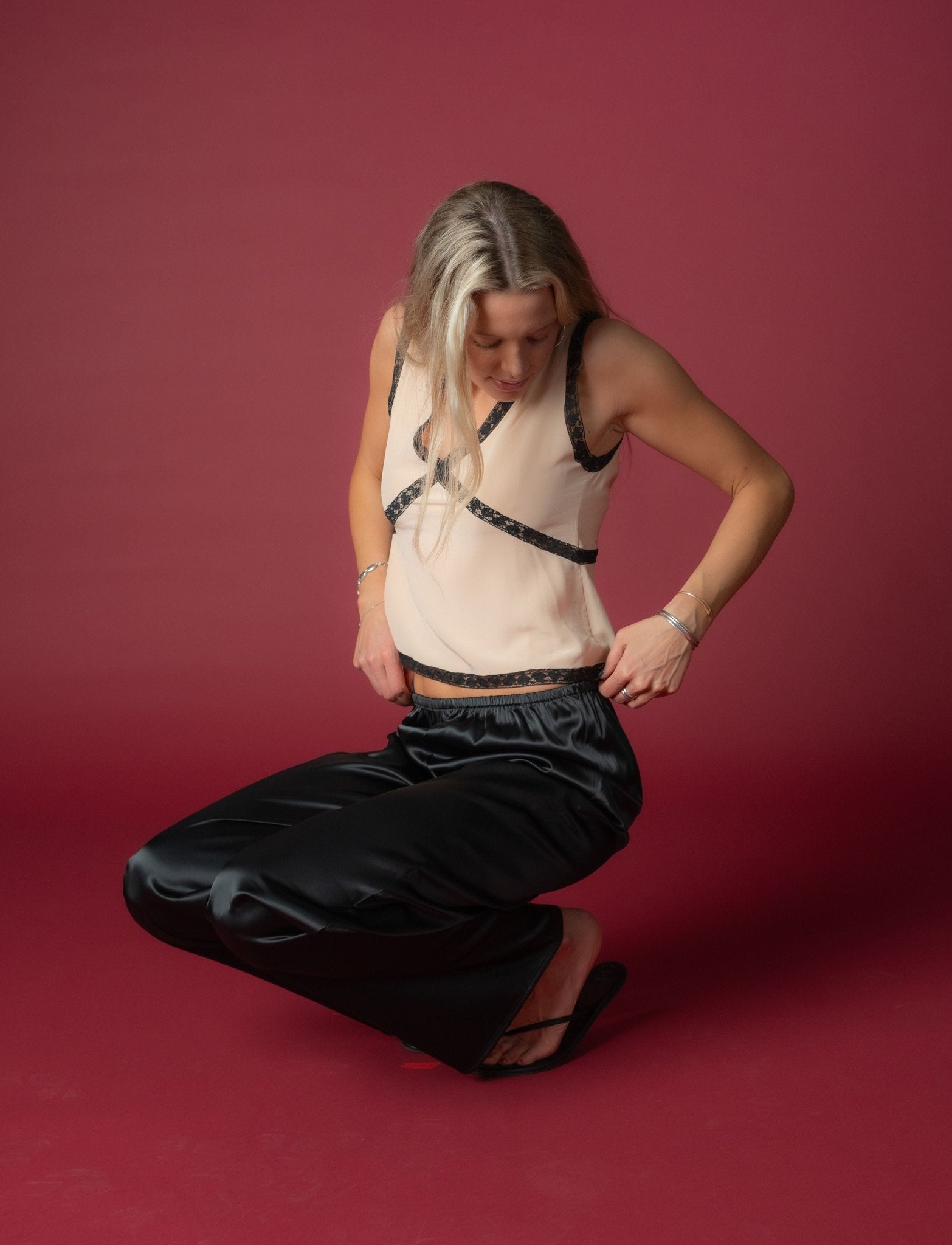SATIN PANTS - Après June