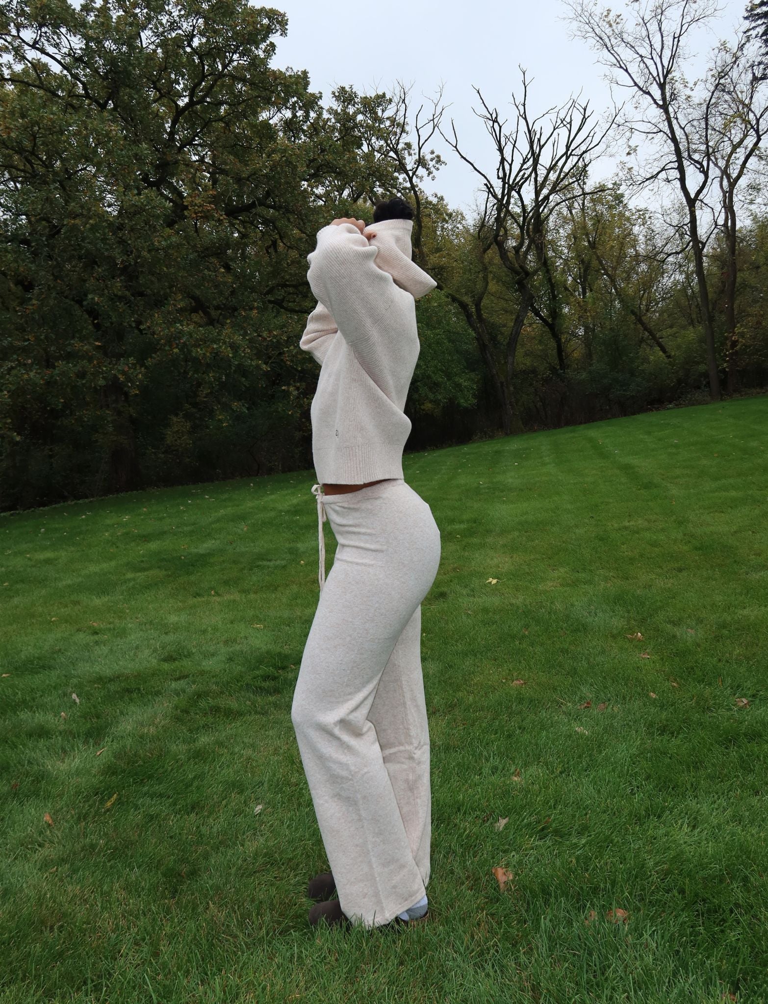 SOFT KNIT PANTS (RIBBED SET) - Après June