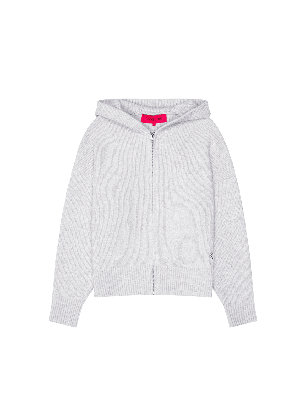 SOFT RIB KNIT ZIP - Après June