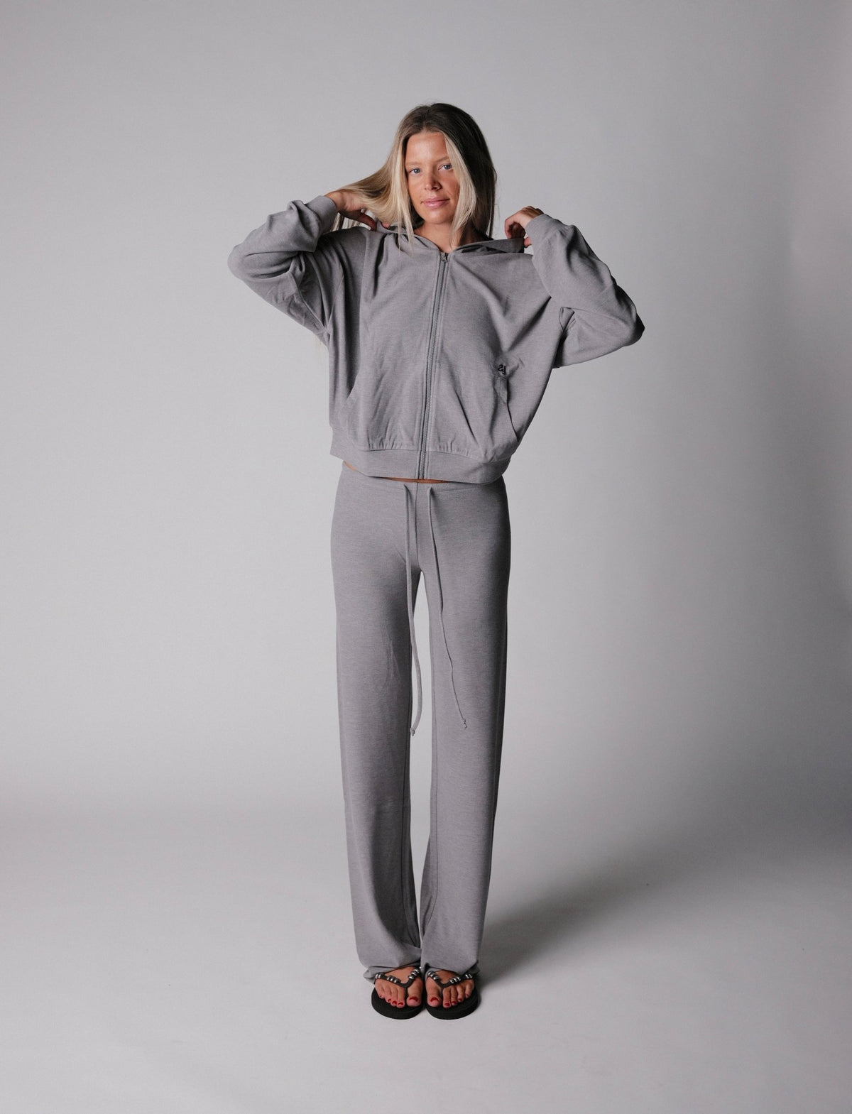 SOFT ZIP IN GREY - Après June