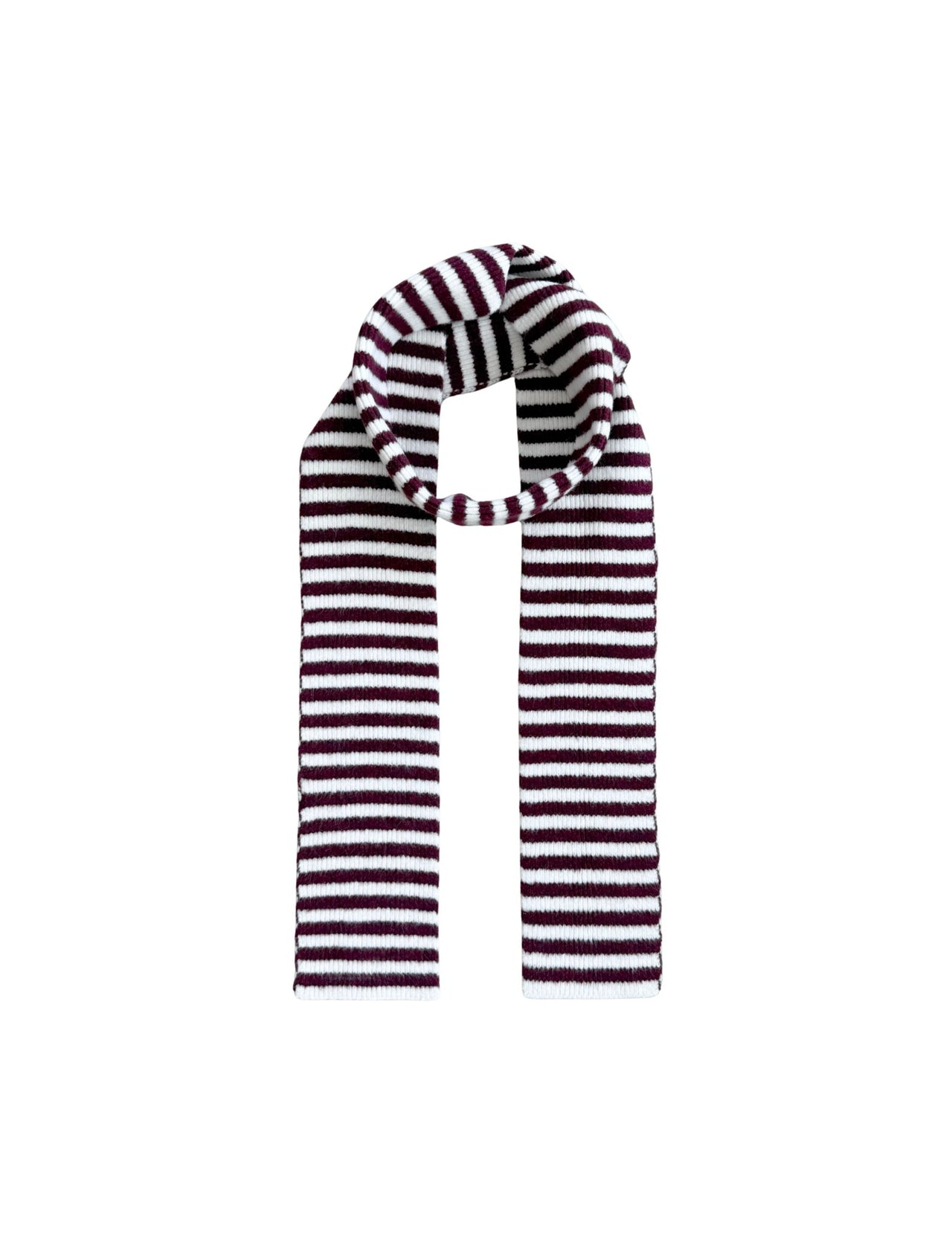 STRIPED KNIT SCARF - Après June