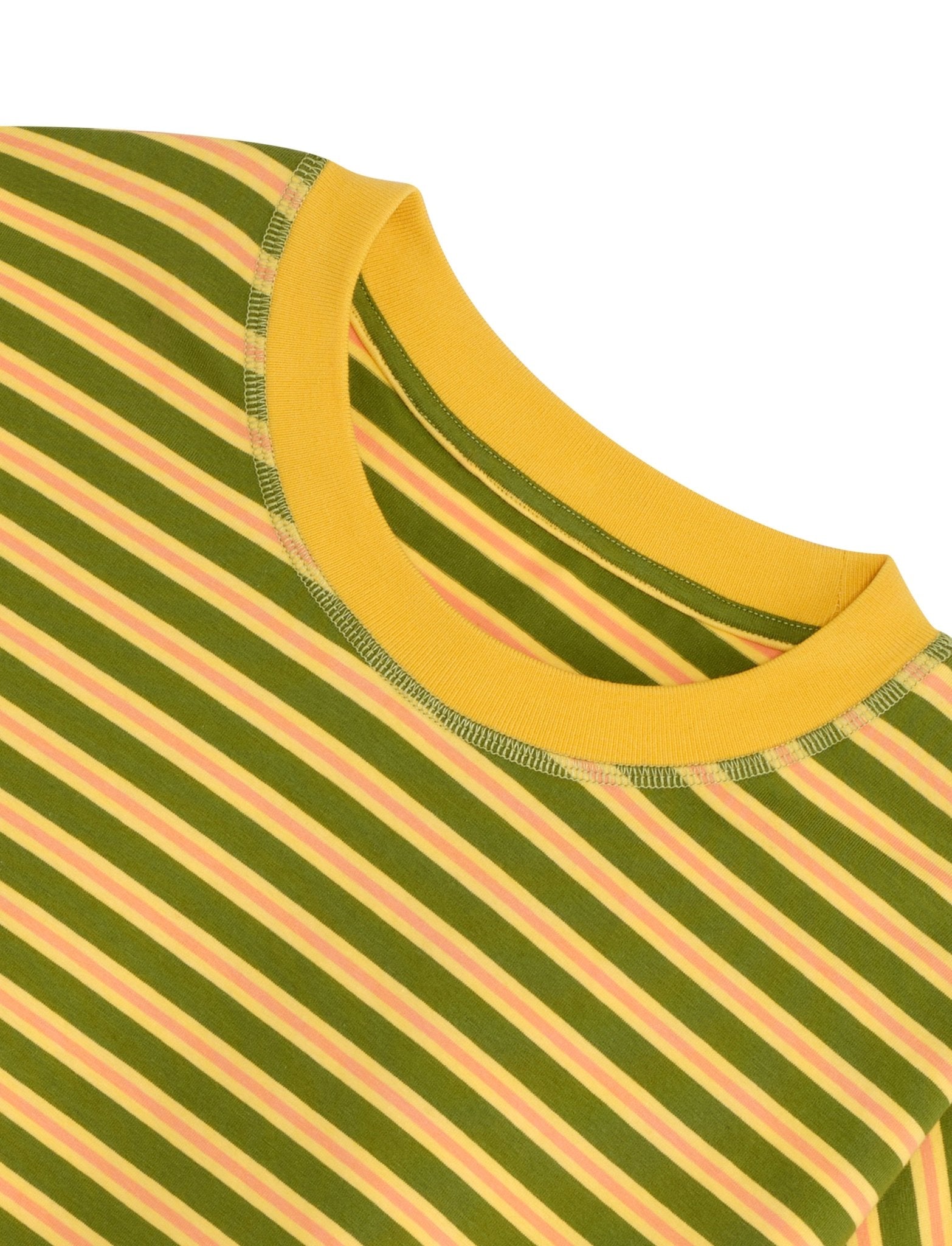 STRIPED LONG SLEEVE IN MELON - Après June
