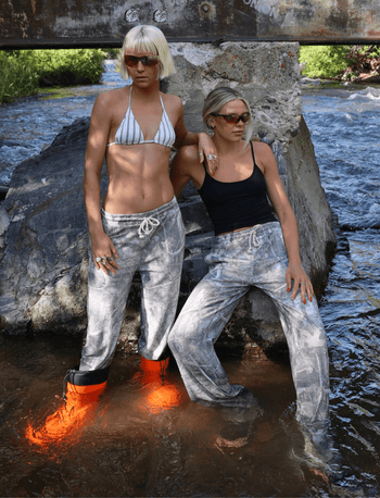 TIMBERLINE™ CAMO WAFFLE TRACK PANTS - Après June