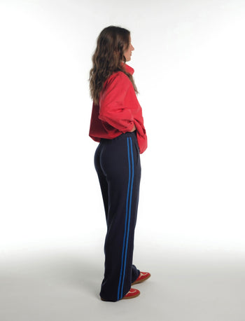 WAFFLE TRACK PANT 2.0 IN NAVY - Après June